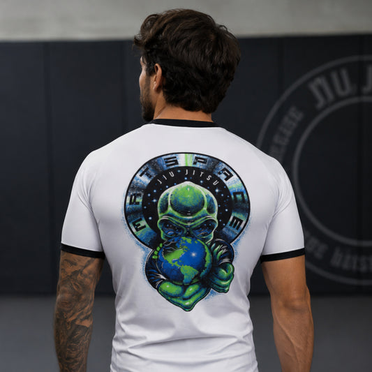 White Logo Rashguard