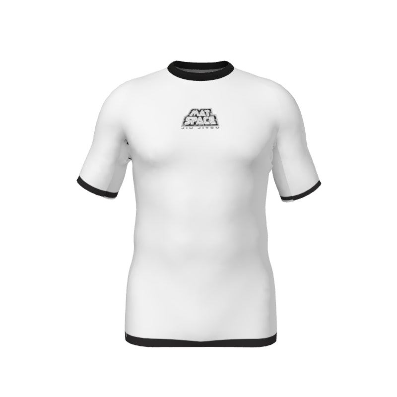White Logo Rashguard