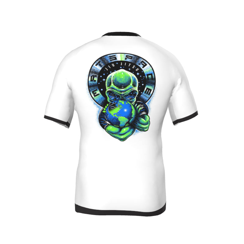 White Logo Rashguard