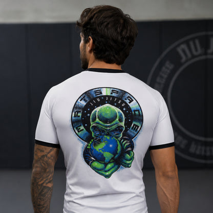 White Logo Rashguard